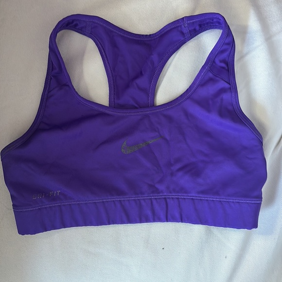 Nike, Intimates & Sleepwear, Nike Sports Bra In Bright Purple